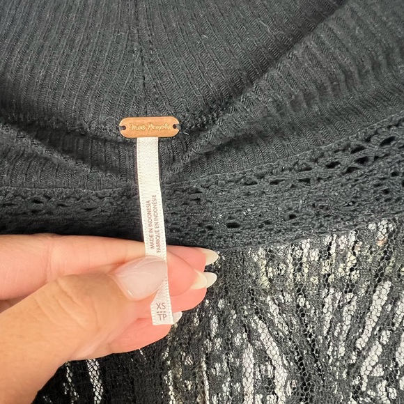 Free People | Spring Valley Lace Trim Top - Picture 6 of 13